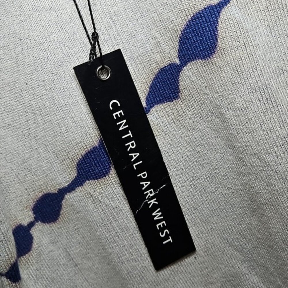 Central Park West New York Sweater New Cut Out Shoulder Tie Dye Fall Cozy - Picture 7 of 7